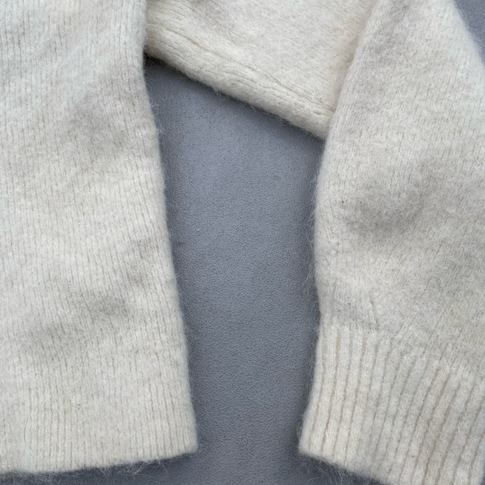 & other stories angora knit polo sweater - Picture 4 of 7